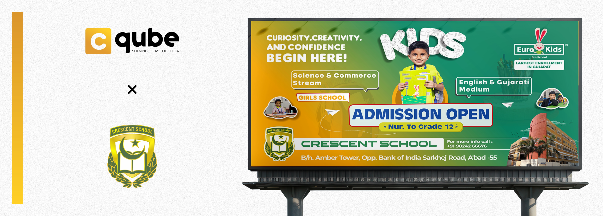 Cqube x Crescent School